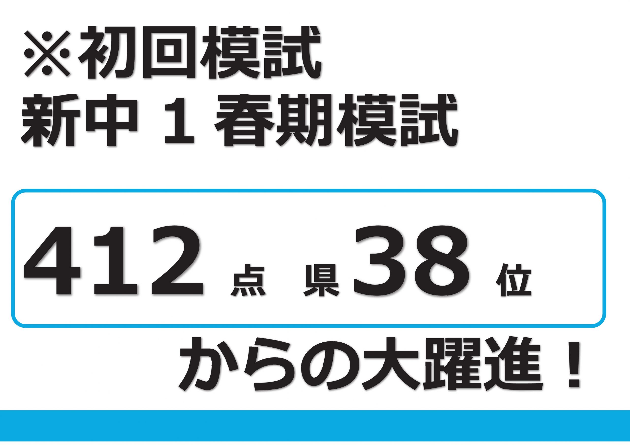 進学塾MUGEN紫原校　鹿児島　統一模試　成績上昇　西紫原中　３年生